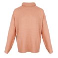 thumbnail image 1 of Suéter de mujer Básico con cuello alto Casual Cuello alto Manga larga Suave Sunnimix suéter de punto boho para mujer, 1 of 8