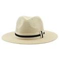 thumbnail image 3 of Sun Hats for Outdoor Activities - Versatile Summer Sun Hat with Elastic Stripe Band and Timeless Design, 3 of 3