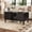M-Black, variant on CBJCBJ 41"Retro Coffee Table with Drawers and Open Storage, Center Table for Living Room,Green