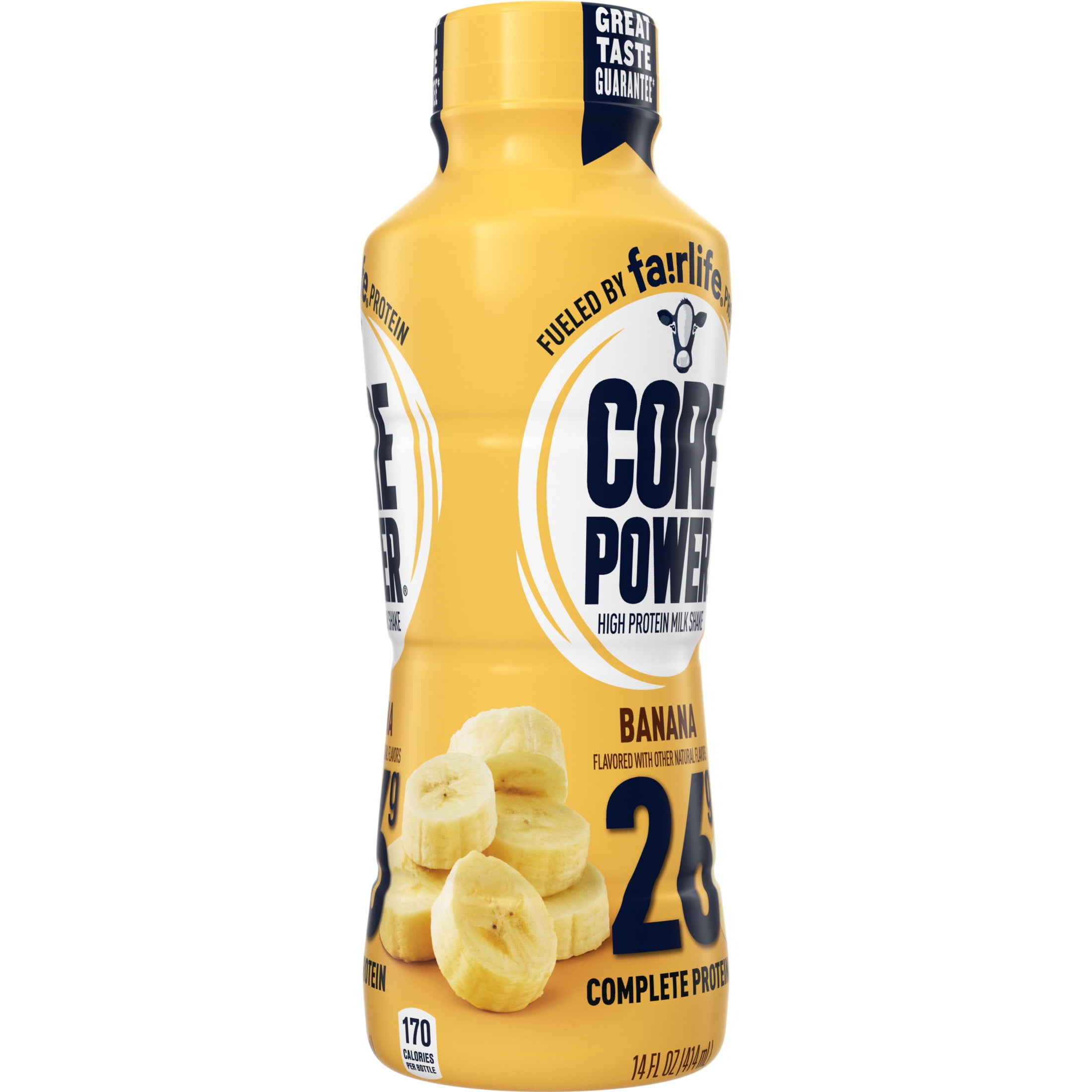 Core Power Complete Protein by Fairlife, 26G Banana Protein Shake, 14 fl oz