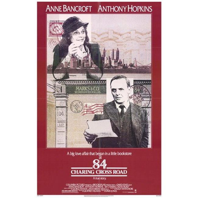 Posterazzi Mov213961 84 Charing Cross Road Movie Poster 11 X 17 In