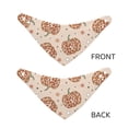 thumbnail image 3 of Sikiie Groovy Disco Pumpkin Dog Bandanas-Dog Scarf Bib Kerchief Breed for Dogs and Small for Pets Gift-Large, 3 of 5