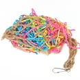 thumbnail image 3 of Bird Chew Toy, Colourful Parrots Paper Mesh Bag, Fine Workmanship Non- For Birds Parrots, 3 of 8