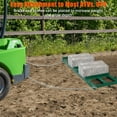 thumbnail image 5 of 76" Driveway Drag Grader - Green Alloy Steel Landscape Rake for Efficient ATV/UTV/Tractor Leveling, 5 of 6
