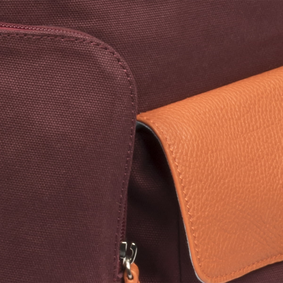 Casual Backpack- Burgundy