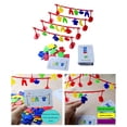 thumbnail image 4 of Juego de clasificación de ropa colgante Sunnimix regalo educativo niño juguete clasificador, 4 of 8