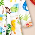 thumbnail image 5 of Karoyedx Kids Girls Bathrobe Toddler Girls Boys Belted Plush Robe Long Sleeve Soft Warm Fleece Bath Robe Hoodie Home Wear White Size,7-8 Years, 5 of 7