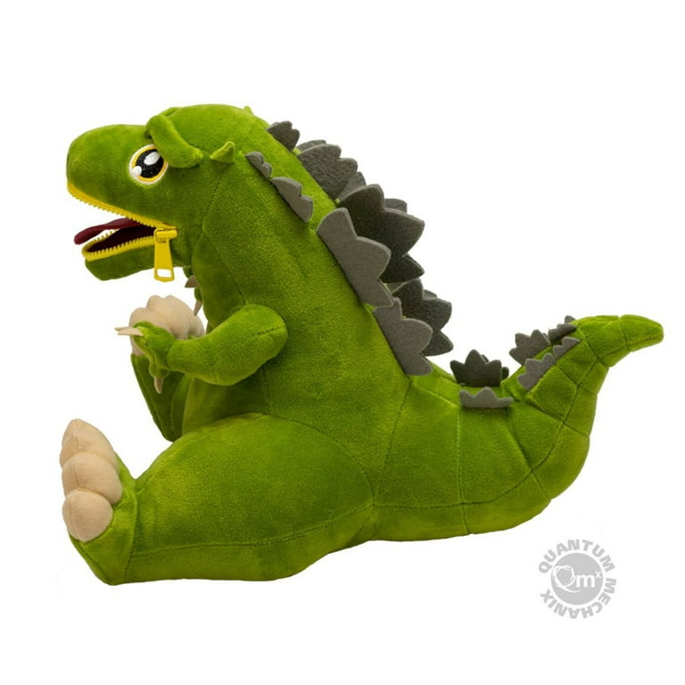 Quantum Mechanix Godzilla Standard Zippermouth Plush, 9 Inches