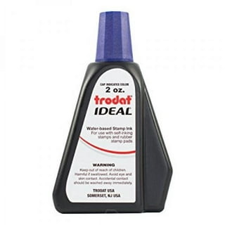 ExcelMark Blue Ink Pad for Rubber Stamps 2-1/8" by 3-1/4"