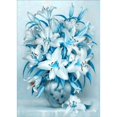 thumbnail image 1 of DIY 5D Diamond Painting Kit Lily Flower Home Decor, 1 of 4