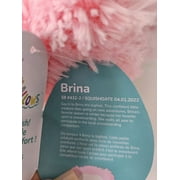 Squishmallow Official Kellyto 8 Inch Brina the Pink Bigfoot Fuzzy Belly New Version Ultimate Soft Plush Toy