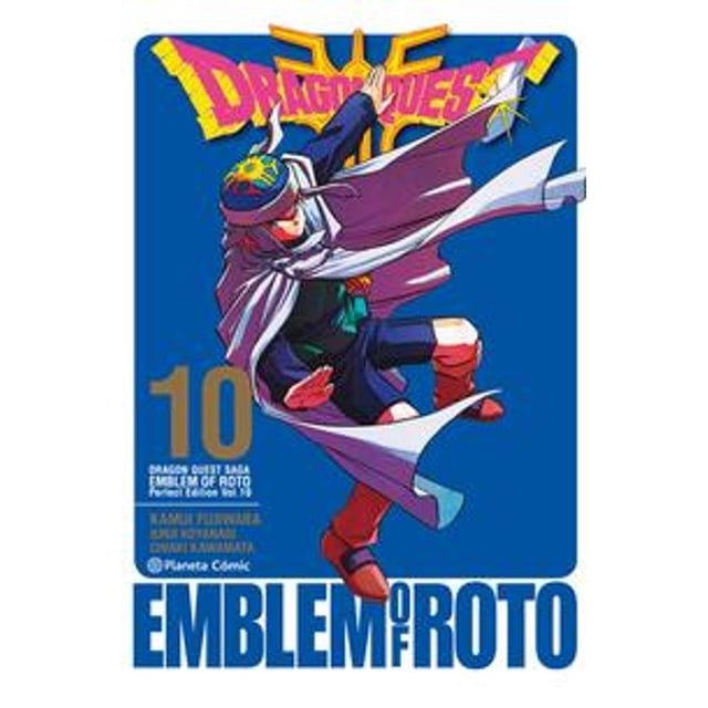 Libro Dragon Quest Emblem Of Roto Nº 10/15 Tapa Blanda, Autor Kamui Fujiwara, Editorial Comics Mexico