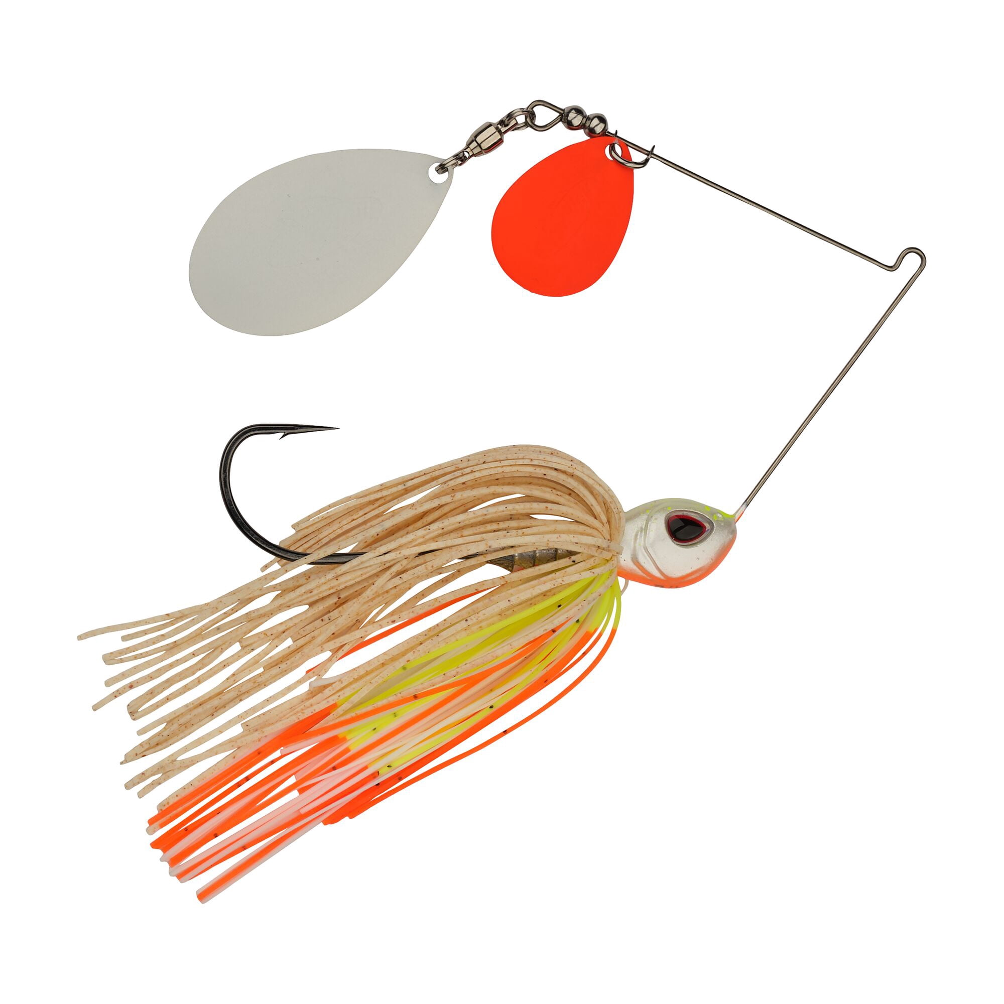 Berkley Power® Blade Standard, Spinnerbaits, Coleslaw/Orange + White (1 Count)