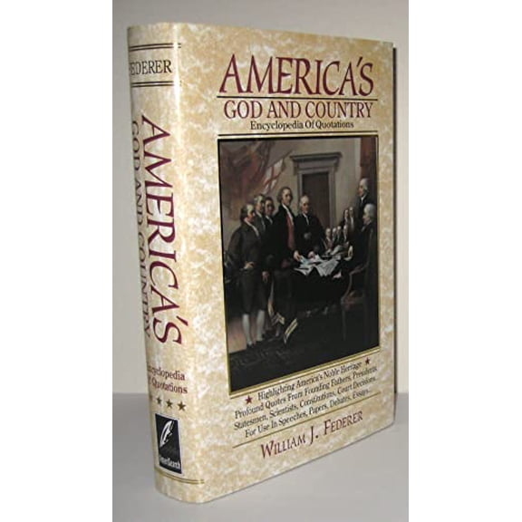 Pre-Owned America's God and Country Encyclopedia of Quotations Paperback