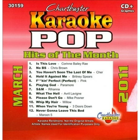 KARAOKE: POP HITS OF THE MONTH - MARCH 2011