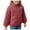 Red, variant on Zanarzt Toddler Jackets Boys Girls Long Sleeved Hoodless Jacket Comfortable Fleece Lined Warm Fashionable Zippered Jacket Hot Pink,12-18 Months