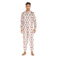 thumbnail image 6 of joogoo Gingerbread Bows Unisex Adults Onesies Pajamas Jumpsuits L, 6 of 7