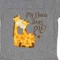 thumbnail image 3 of Inktastic My Nana Loves Me! Boys or Girls Baby Bodysuit, 3 of 4