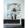 thumbnail image 3 of "White Burst Bloom" Painting Print on Wrapped Canvas, 3 of 7