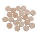 thumbnail image 4 of 50/100/200 piezas de MDF natural grueso con formas hexagonales para manualidades para hacer joyas. 100pcs 22.5mm, 4 of 9