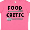thumbnail image 4 of Inktastic Food Critic with Fork and Spoon Boys or Girls Toddler T-Shirt, 4 of 5