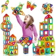 thumbnail image 1 of Juego de construcción magnético para niños y niñas de 3, 4, 5 y 6 años, 40 piezas, bloques de juguete, juegos de construcción, regalos de Navidad y cumpleaños., 1 of 5