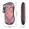 thumbnail image 4 of ZICANCN Sunglasses Soft Case, Cat Halloween Magic Neoprene Zipper Eyeglass Case for Men Women, 4 of 9
