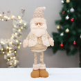 thumbnail image 1 of Figurita Navideña con Piernas Elásticas, Muñeco de Peluche de Pie, Figura Decorativa de Papá Noel para Decoración de La Habitación de Navidad, Ventana estilos un Macarena Figura de Papá Noel, 1 of 8