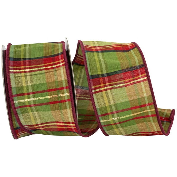 Reliant Ribbon - 94285W-908-40F, Ribbon, Scarlet, 2-1/2 Inch, 10 Yards