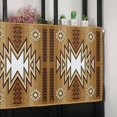 thumbnail image 6 of Brown Southwest Valances for Windows Farmhouse Kitchen Curtains Valances Rod Pocket Valance Curtains for Kitchen Windows Western Rustic Ethnic Mexican Aztec Window Valances for Bathroom 42"x12", 6 of 6