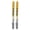 2 sticks, variant on Lynono Gold and Silver Double Sided Brush Pen Metallic Color Brush Marker For Writing on Paper Stone Ceramics1eatherFabric