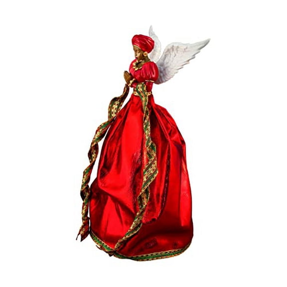 Serenity (Red): African American  Tree Topper