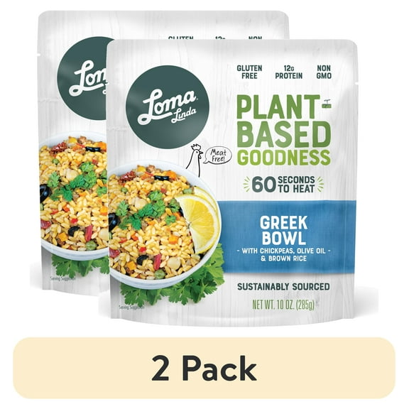 (2 pack) Loma Linda Greek Bowl, 10oz