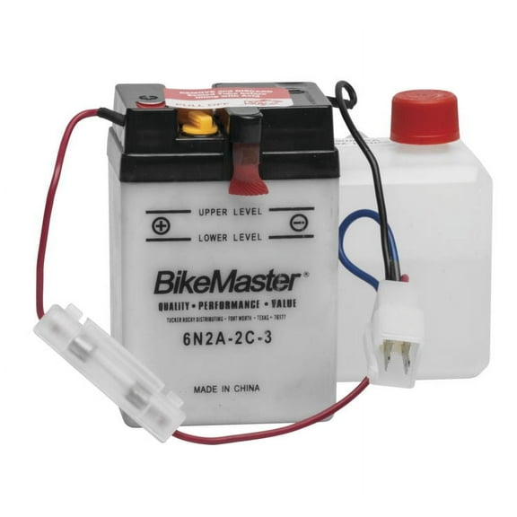 BikeMaster Conventional Battery 6N2A-2C-3 for Honda NC50 Express 1977