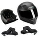 thumbnail image 3 of Casco Integral Abatible para Motocicleta MOCOERL Mate Negro Certificado Dot Doble Visera para Hombre, 3 of 9
