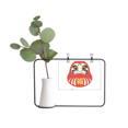thumbnail image 1 of Traditional Japanese Special Cashbox Metal Picture Frame Cerac Vase Decor, 1 of 3