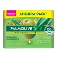 thumbnail image 1 of Jabon de Baño Palmolive Naturals Sensación Humectante Aloe y Oliva 4 x 120 g, 1 of 5