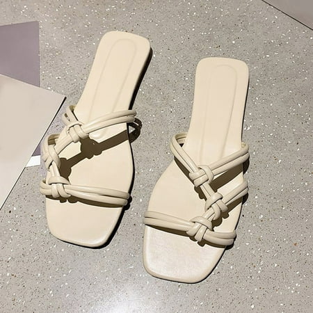 

Vedolay Summer Shoes Women s Slippers Slides Non-Slip Shower Shoes Quick Drying Soft Lightweight Slipper White 7.5