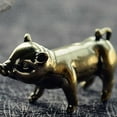 thumbnail image 5 of Decoración de escritorio guarra muñeca del zodiaco chino adorno de mesa de latón adorno para el hogar para la habitación del hogar, 5 of 5