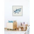 thumbnail image 4 of Marmont Hill Big Blue Shark Framed Wall Art, 4 of 6