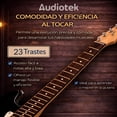 thumbnail image 4 of Guitarra Eléctrica Tipo Stratocaster Amplificador Audiotek Negra, 4 of 8