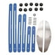 thumbnail image 5 of Herramienta de plantilla de escalera | Calibre de los peldaños de las escaleras de aleación de aluminio | 3 tamaños 8/12/16 pulgadas | Regla ajustable para medir estantes de contrahuellas de, 5 of 7