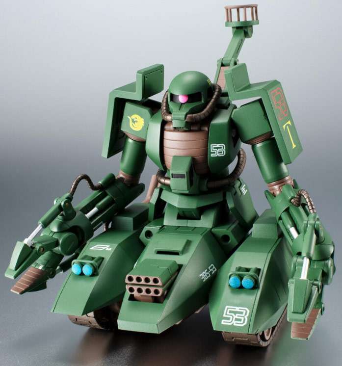 Gundam Robot Spirits MS06V6 Zaku Tank Green Macaque Action Figure