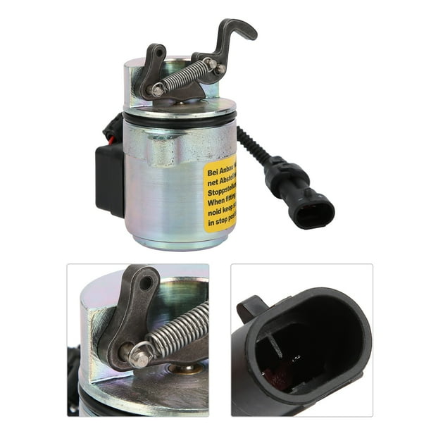 Válvula De Solenoide De Apagado, Solenoide De Parada De Motor Confiable, Caja Fuerte Portátil, Duradera Y Conveniente Para Motores Deutz, Protege Los Motores De Motor Para ANGGREK Otros