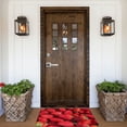 thumbnail image 6 of Fotbe Extra Durable Door Mat - Dirt Trapping Outdoor Welcome Mats - Non-Slip Outdoor Door Mats - Low Profile Front Door Mat - Indoor (16" x 24", Strawberry Red ), 6 of 9