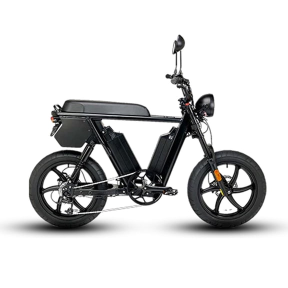 Electric Bike for Adults, 1000W (Peak 1500W) Bafang Motor, Dual 52V 31.2Ah Batteries, 28MPH & 90  Miles Range, Dual Suspension, Hydraulic Disc Brakes, Microshift 8-Speed, Matte Black