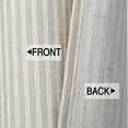 thumbnail image 4 of Yiwa 36inch Tier Curtains with Solid Button, Rod Pocket Curtain Panel for Bathroom, Small Window Treatment, 27"x36", Set of 2, Beige, 4 of 7