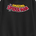 thumbnail image 2 of Marvel - Spider-Man Editorial Logo - Women's Oversized Fleece Hoodie Sweatshirt, 2 of 4