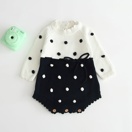 

Simplmasygenix Children s Day Baby Romper Clearance Toddler Baby Girls Cotton Long Sleeve Lace Bow Solid Color Comfortable Jumpsuit Romper