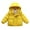 Yellow, variant on XBASW 2-9T Boys Girls down Cotton Jacket Winter Coat with Pocket Hooded Windproof Zipper Outerwear for Baby Toddler Kids